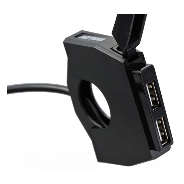 Daytona, slim-mount dual USB 2 -porttia