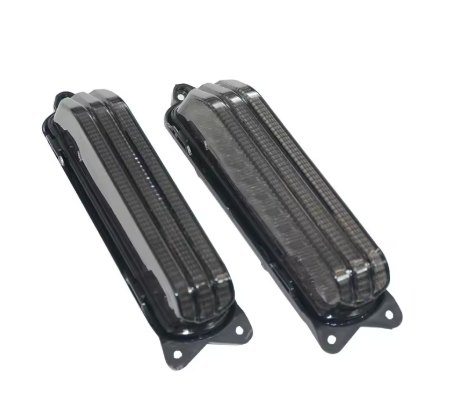 Touring CVO Takavalot  Street Electra Road Glide 2014-2023 -mallit Punainen/savu linssi