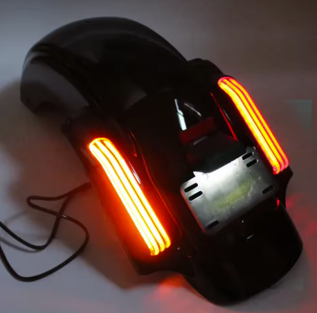 Touring CVO Takavalot  Street Electra Road Glide 2014-2023 -mallit Punainen/savu linssi