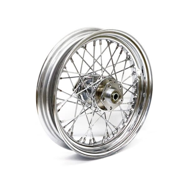 3,00 x 16 etupyörä, 40 pinnaa, kromi 84-98 touring