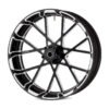 Arlen Ness, vanne Procross 6,25 x 17. Takana. Musta