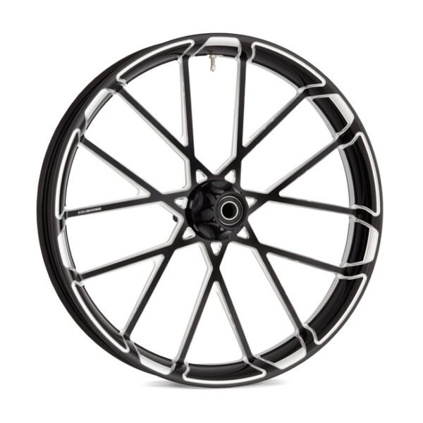 Arlen Ness, vanne Procross 6,25 x 17. Takana. Musta