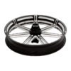 Arlen Ness, vanne 7-puolainen 6,25 x 17. Takana. Musta