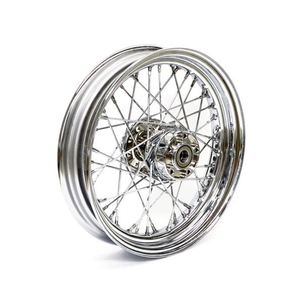 3,00 x 16 etupyörä, 40 pinnaa, kromi 12-17 FLST/C/F/N (ABS)