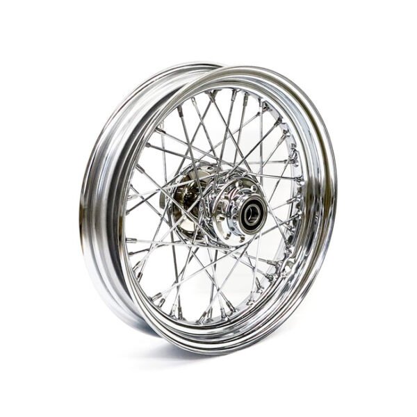 3,00 x 16 etupyörä, 40 pinnaa, kromi 12-17 FLST/C/F/N (ABS)