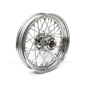 3,00 x 16 etupyörä, 40 pinnaa, kromi 07-17 FLST/C/F/N (ei ABS) (NU)