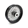 Paksupinna Vanne Musta/Kromi 3.50 x 16 00-07 FLT/Touring (NU)