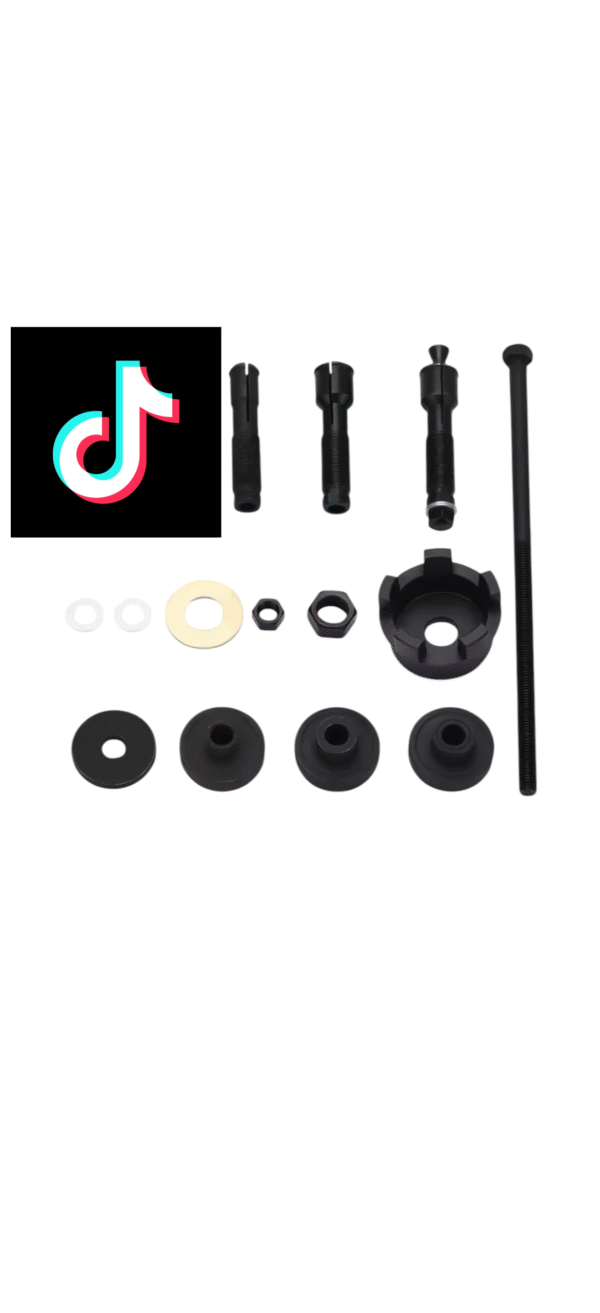 Pyöränlaakerin irrotin/asennustyökalu Harley Davidson  18-osainen