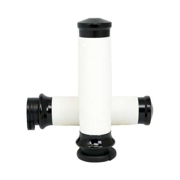 Avon Custom Contour -kahvat, musta eloksoitu/valkoinen