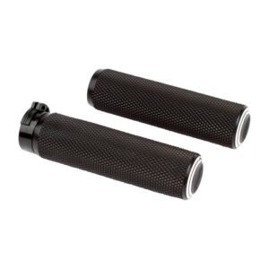 Arlen Ness, kaksoisrenkaiset fuusiokahvat, mustat