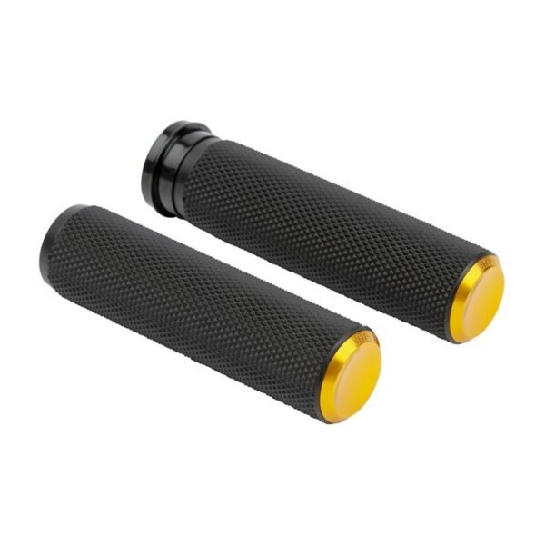 Arlen Ness, kultaiset, karhennetut fuusiokumikahvat