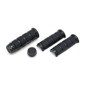 Kuryakyn, ISO-kahvapeitteet OEM-lämmityskahvoille. Musta