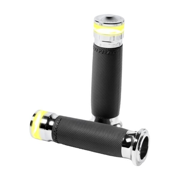 PM, Contour Vision LED-vilkkukahvat. Kromi