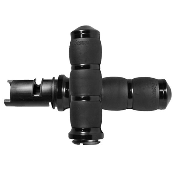 Avon-kahvasetti, ilmatyynyllä. Musta anodisoitu