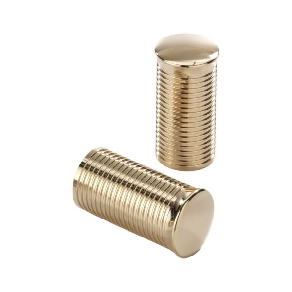 Kustom Tech, FL-kahvanpäät. Uurrettu, kiiltävä messinki