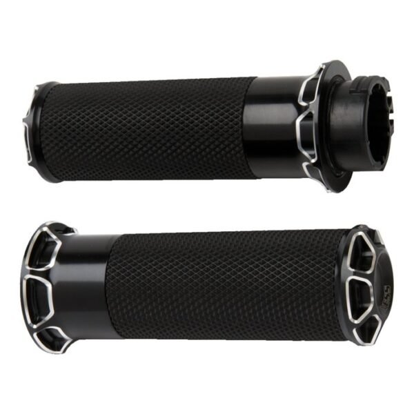 Arlen Ness, Fusion-billet-viistetty kahva, musta