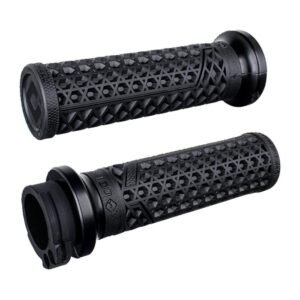 ODI, V-twin lock-on -kahvat, kaapeli, musta