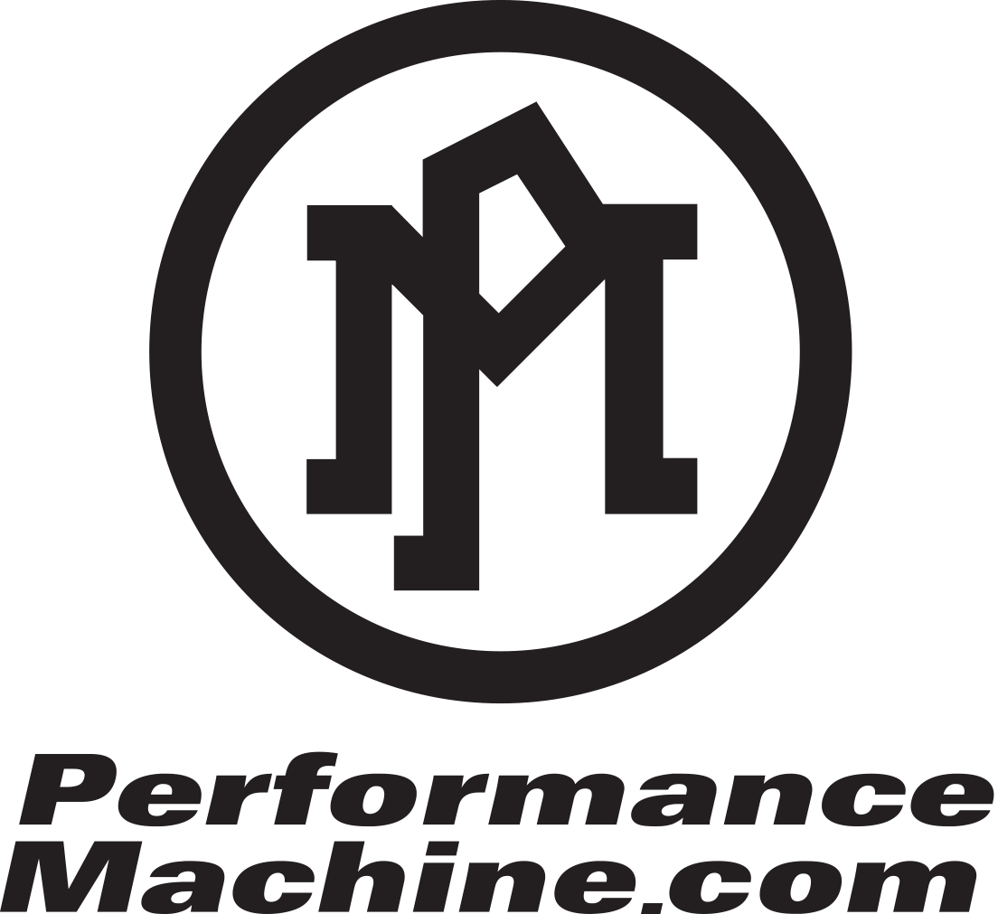 PMStackedLogo Performance Machine, Apex-kahvat. Kromi
