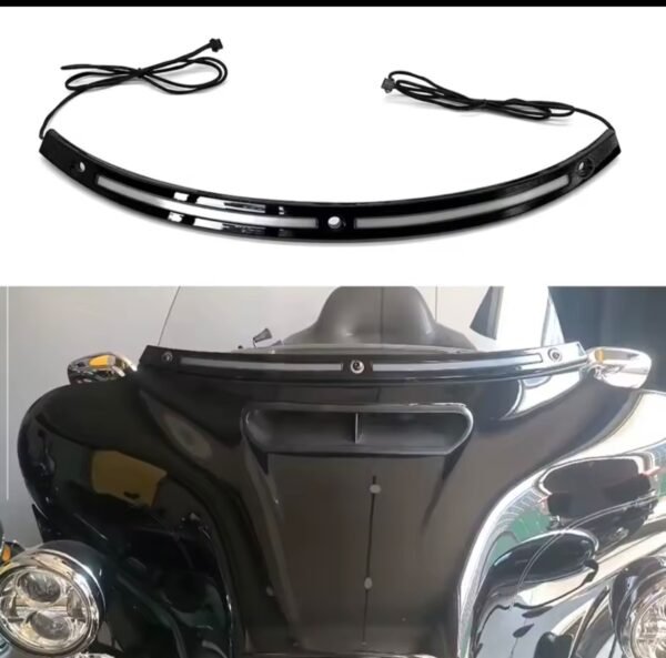 LED-batwing koriste- ja valolistapaketti Harley Touring 2014–2023 – Alumiinirunko