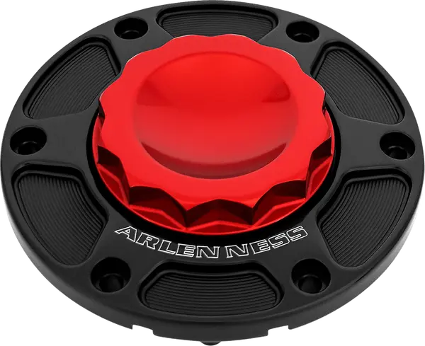 GAS CAP - FLT 24-UP - 12 POINT - RED