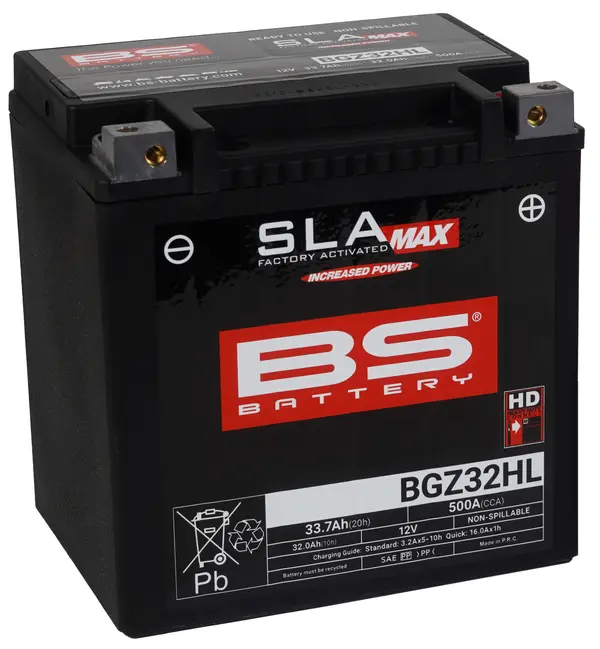 BATTERY BS BGZ32HL SLA-MAX