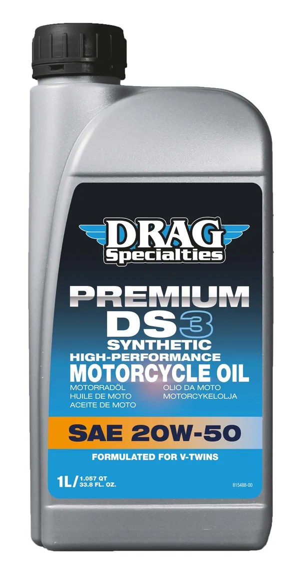Drag Specialties DS3 Synteettinen moottoriöljy 20W-50 1L