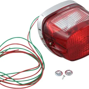 TAILLIGHT OE STYLE - HD 73-98 - CHROME