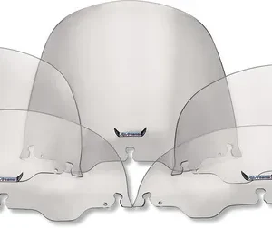 23100555.webp WINDHSIELD FLHT/X 14-19 - 10" - CLEAR - FOR HD OE FAIRING