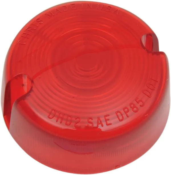 LENS TURN SIGNAL - FX 86-99 - RED