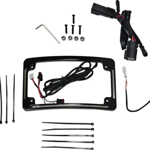 FRAME LP FLHR BLACK