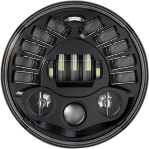 HEADLIGHT ADAP2 8790 BLK 7"