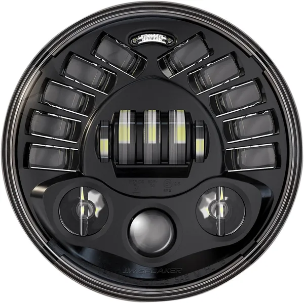 HEADLIGHT ADAP2 8790 BLK 7"