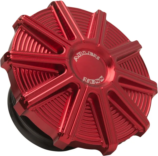 GAS CAP - 10 GAUGE - VENTED - RED