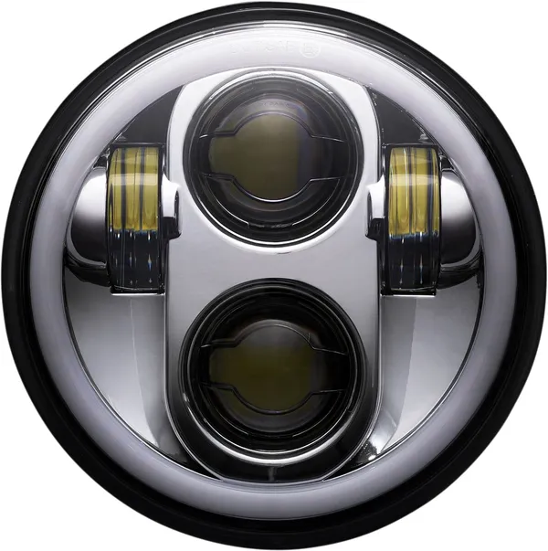 PROGLOW 5.75 LED HEADLIGHT - CHROME ECE