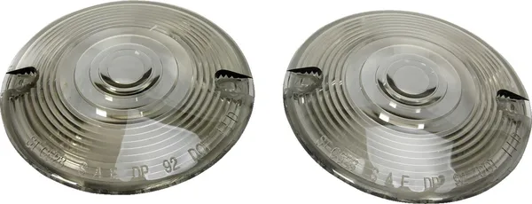 LENS FLAT STYLE TURN SIGNAL - FL/SFTL 86-UP - SMOKE