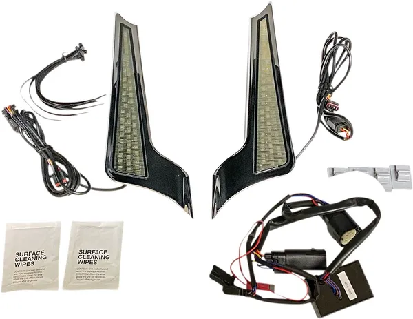 LED PANELS CHR W/SMKLNS