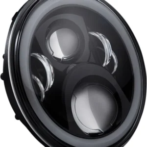 3f66eb64ddc01aba2942aed88f1e6fbb_600.webp 7" LED HALO HEADLIGHT WITH H4 WIRING HARNESS - BLACK ECE
