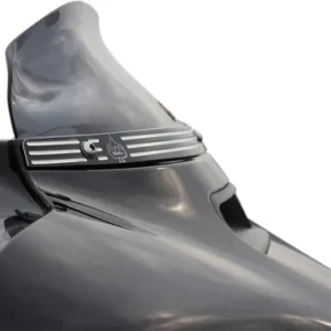 FLH - 2014+ - FLARE WINDSHIELD - 4" - DARK SMOKE