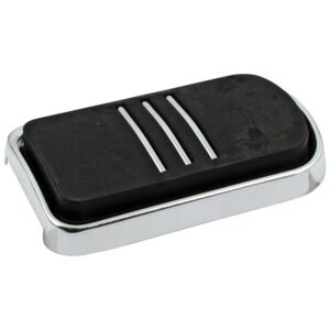 Brake pedal pad, Tri-Rail. Chrome