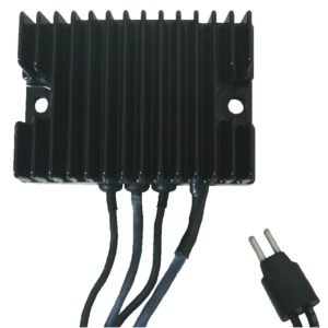 Compu-Fire, voltage regulator/rectifier. Black
