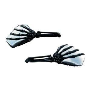 542512k_1741885376-A1ErNTr-.jpg Kuryakyn, Skeleton-hand mirror set. Black hand, chrome head