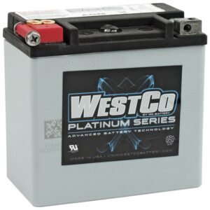 Westco, sealed AGM battery. 12V, 12Ah, 220CCA
