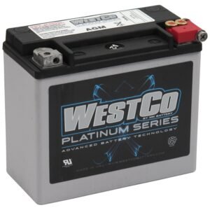 Westco, sealed AGM battery. 12V, 18Ah, 310CCA