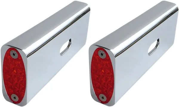 MARKER LED CHR RED ST