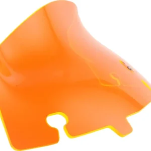 FLH - 2014+ - FLARE WINDSHIELD - 4" - KOLOR - ORANGE ICE