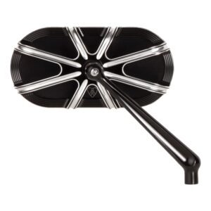 Arlen Ness, 10-gauge caged mirror right hand black