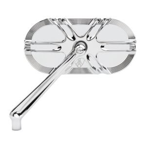 Arlen Ness, Deep cut caged mirror left hand chrome