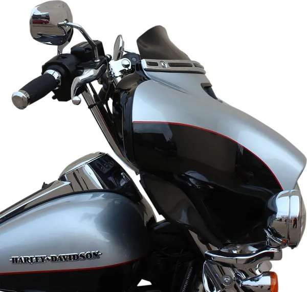 FLH - 2014+ - FLARE WINDSHIELD - 4" - BLACK