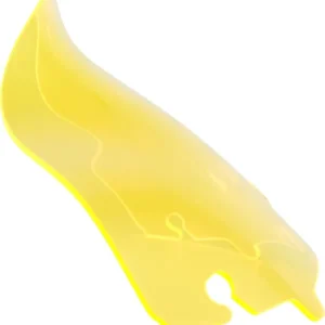 23100739.webp FLH - 2014+ - FLARE WINDSHIELD - 6.5" - KOLOR - YELLOW ICE
