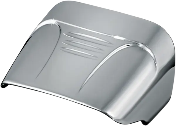 COVER TAILIGHT VISOR W/O SLOTS - HD 79-UP - CHROME